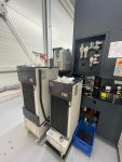 Cellule robotisée de deux centres d'usinage 5 axes MAKINO DA 300