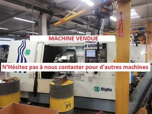 Tour CNC BIGLIA B 1200 M / OUTLS TOURNANTS