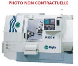 Tour CNC BIGLIA B550 S / BI BROCHE / EMBARREUR IEMCA