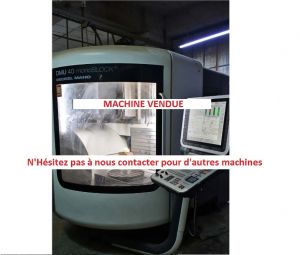 Centre d'usinage 5 Axes DMG MORI DMU 40 MONOBLOCK