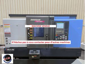 Tour CNC DOOSAN LYNX 220 LYC - AXE C - OUTILS TOURNANTS