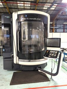 Centre d'usinage 5 axes DMG MORI DMU 75 MONOBLOCK AXE C AXE A TABLE ROTATIVE