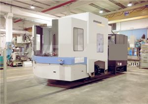 Centre d'usinage CNC horizontal DOOSAN HM 800 - 2 palettes indexage 1°