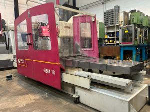 Fraiseuse CNC LAGUN type GBM 18 / TETE MANUELLE