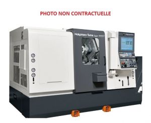 Tour CNC NAKAMURA SUPER NTY3-2008 /Axe C/Bi broche/3 tourelles/Outils tournants/Axe Y