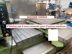 Aléseuse CNC TOS WH 10 CNC / Table rotative