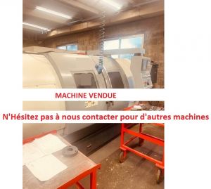 Tour CNC ALEX TECH / VIPER VT-28BLMC x 1500 / OUTILS TOURNANTS