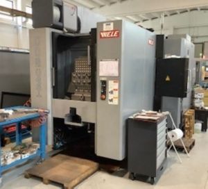 Centre d'usinage horizontal CNC WELE HMC 500 - Changeur 2 palettes / AXE B 0.001°