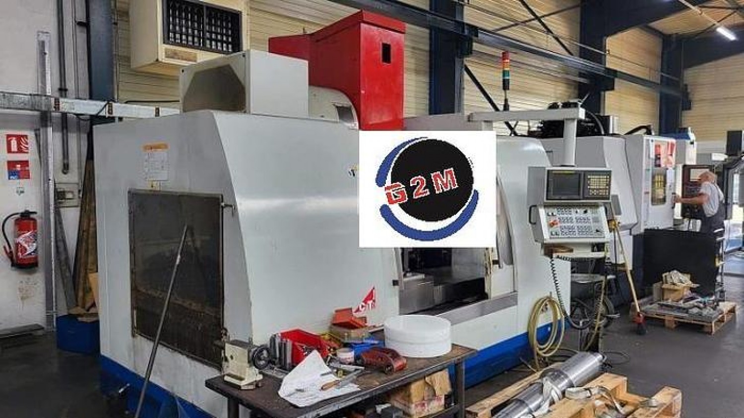 Centre d'usinage vertical CATO CAZENEUVE SOMAB type DIAM 1300