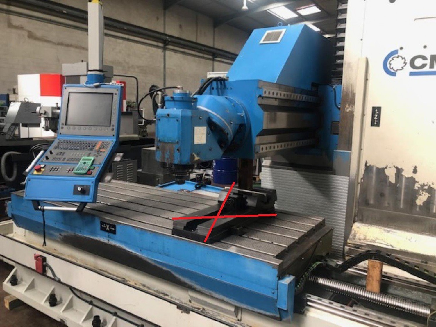 Fraiseuse CNC CME FS2 - Tête fraisage manuelle