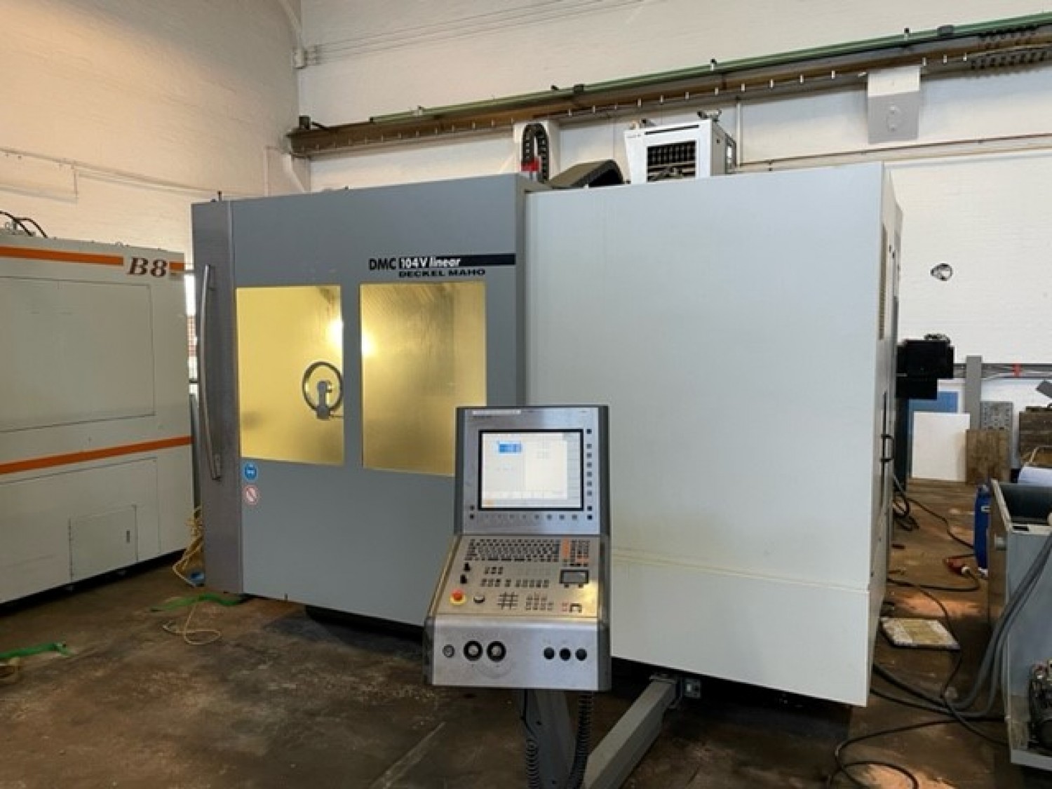Centre d'usinage CNC DMG 104 LINIER - Table rotative