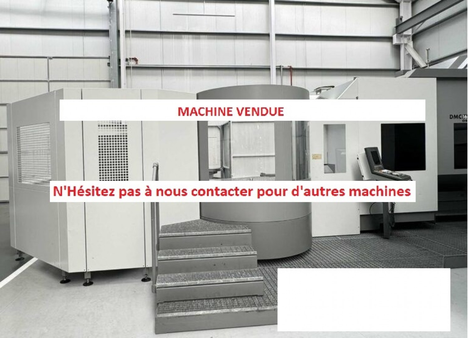Centre d'usinage DMG DMC 160U DUOBLOCK - 5 axes - Changeur 6 palettes