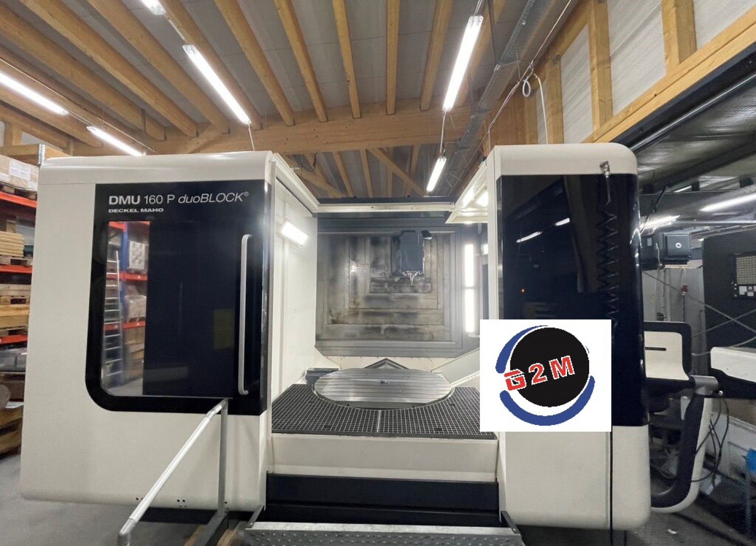 Centre d'usinage DMG MORI DMU160P DUOBLOCK - TABLE ROTATIVE