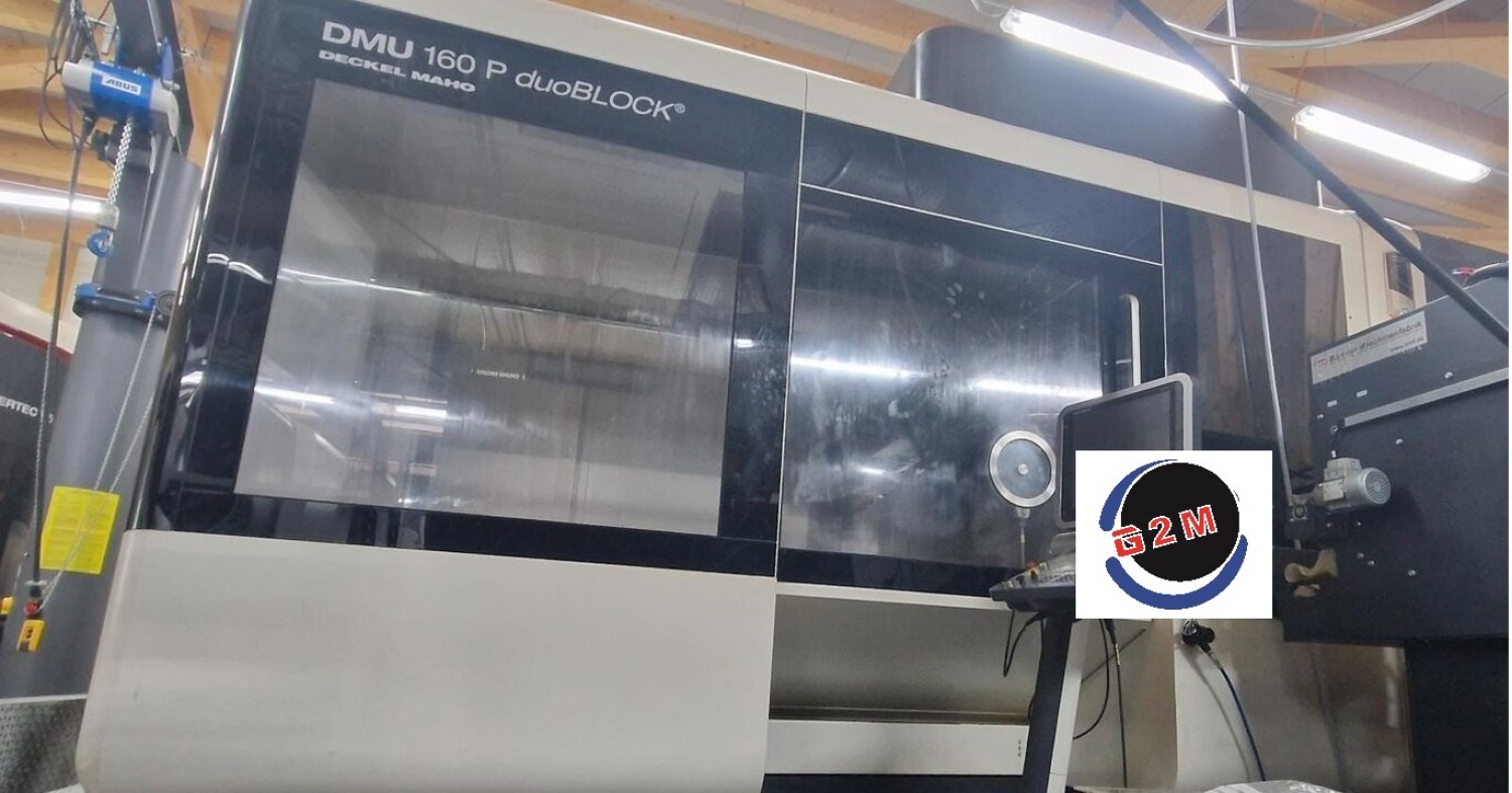 Centre d'usinage DMG MORI DMU160P DUOBLOCK - TABLE ROTATIVE