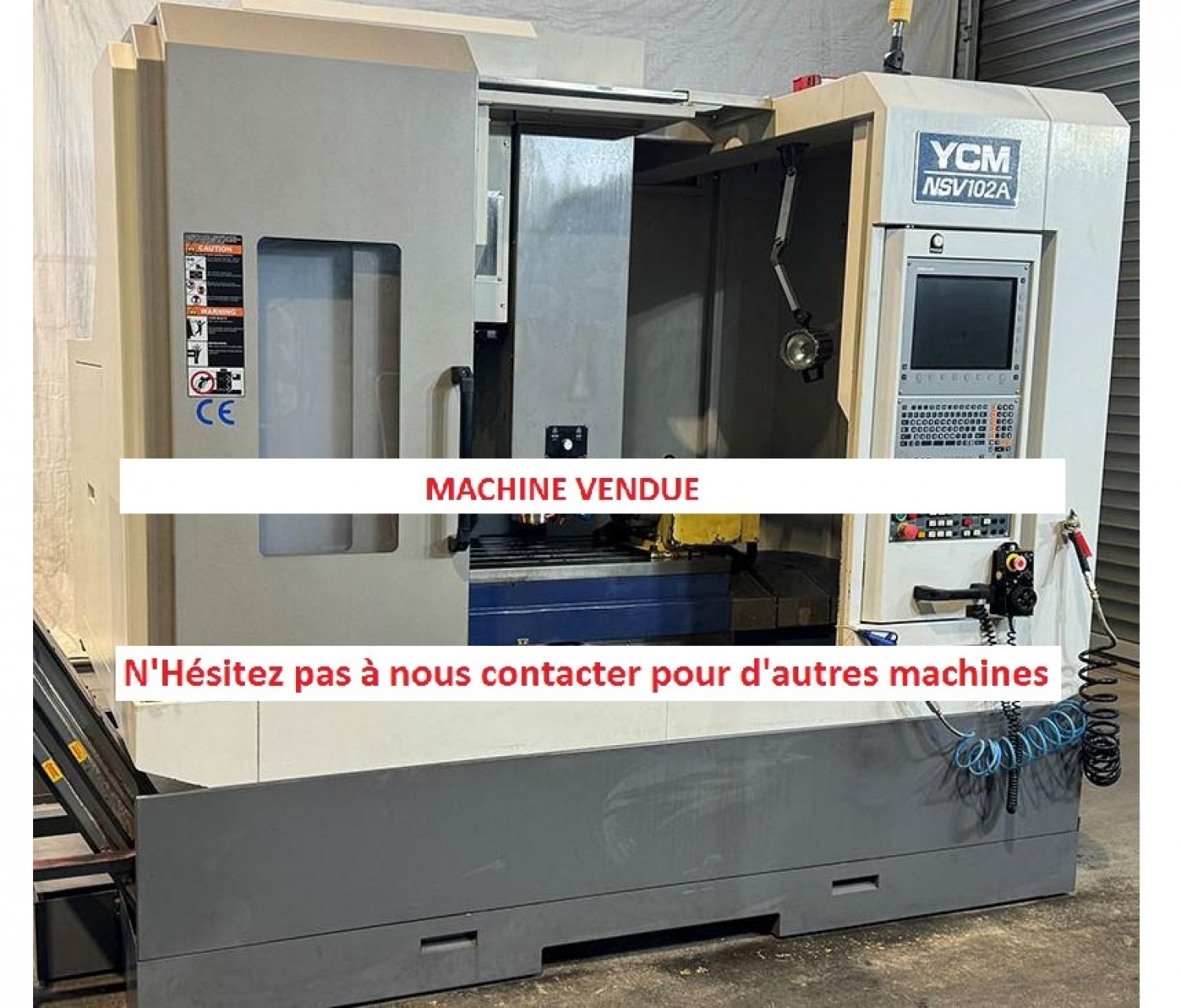 Centre d'usinage YCM type NSV 102A