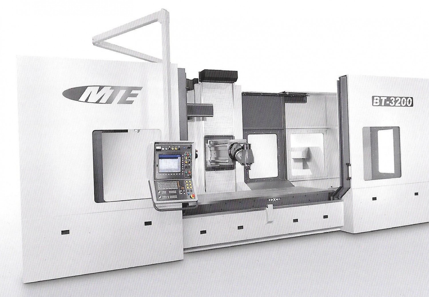 FRAISEUSE CNC A BANC FIXE MTE - Glissières linéaires