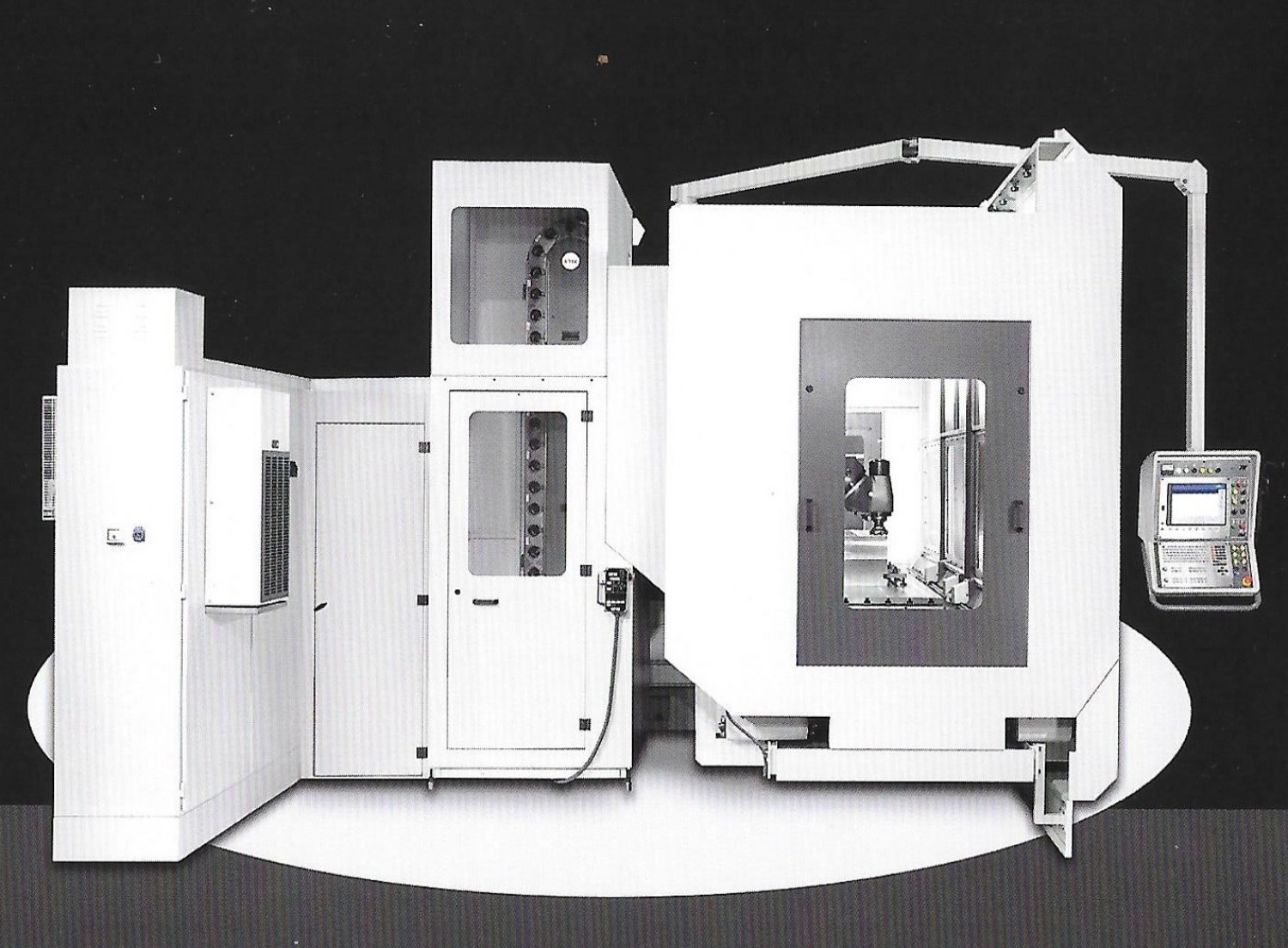 Fraiseuse CNC à banc fixe MTE BT-2200