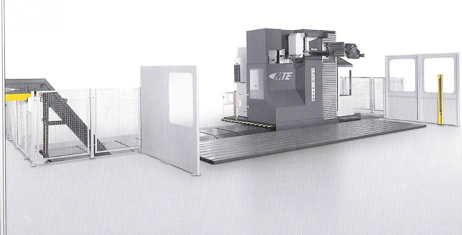 Fraiseuse CNC à montant mobile MTE FBF-S-8000