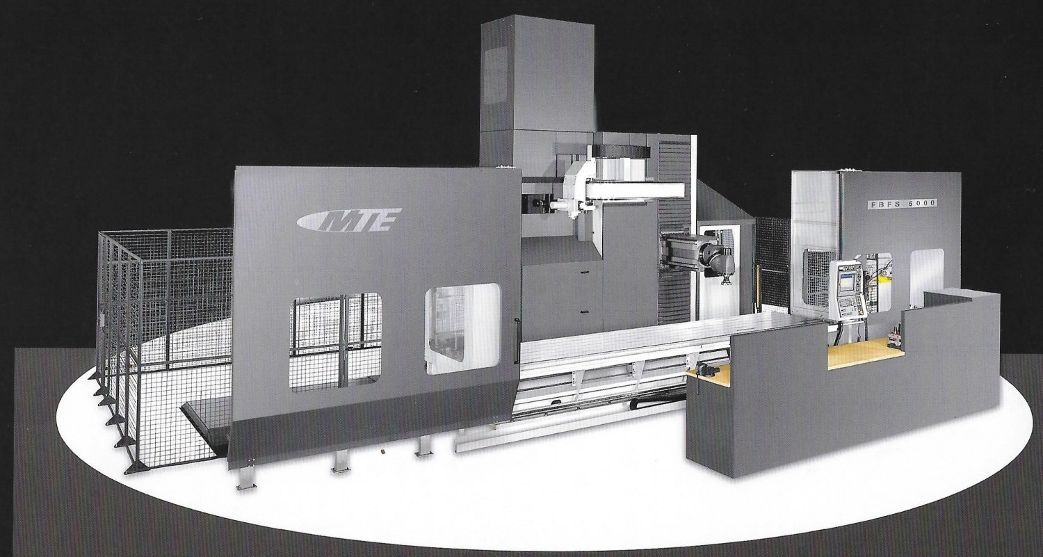 Fraiseuse CNC à montant mobile MTE FBF-S-10000