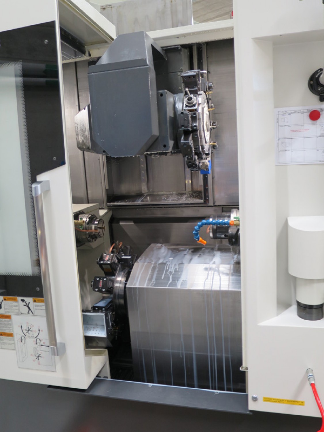 Tour CNC NAKAMURA NTJ-100 / Axe C / Bi broche
