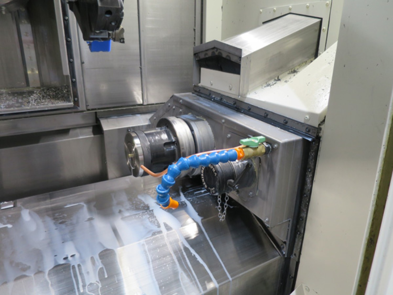 Tour CNC NAKAMURA NTJ-100 / Axe C / Bi broche