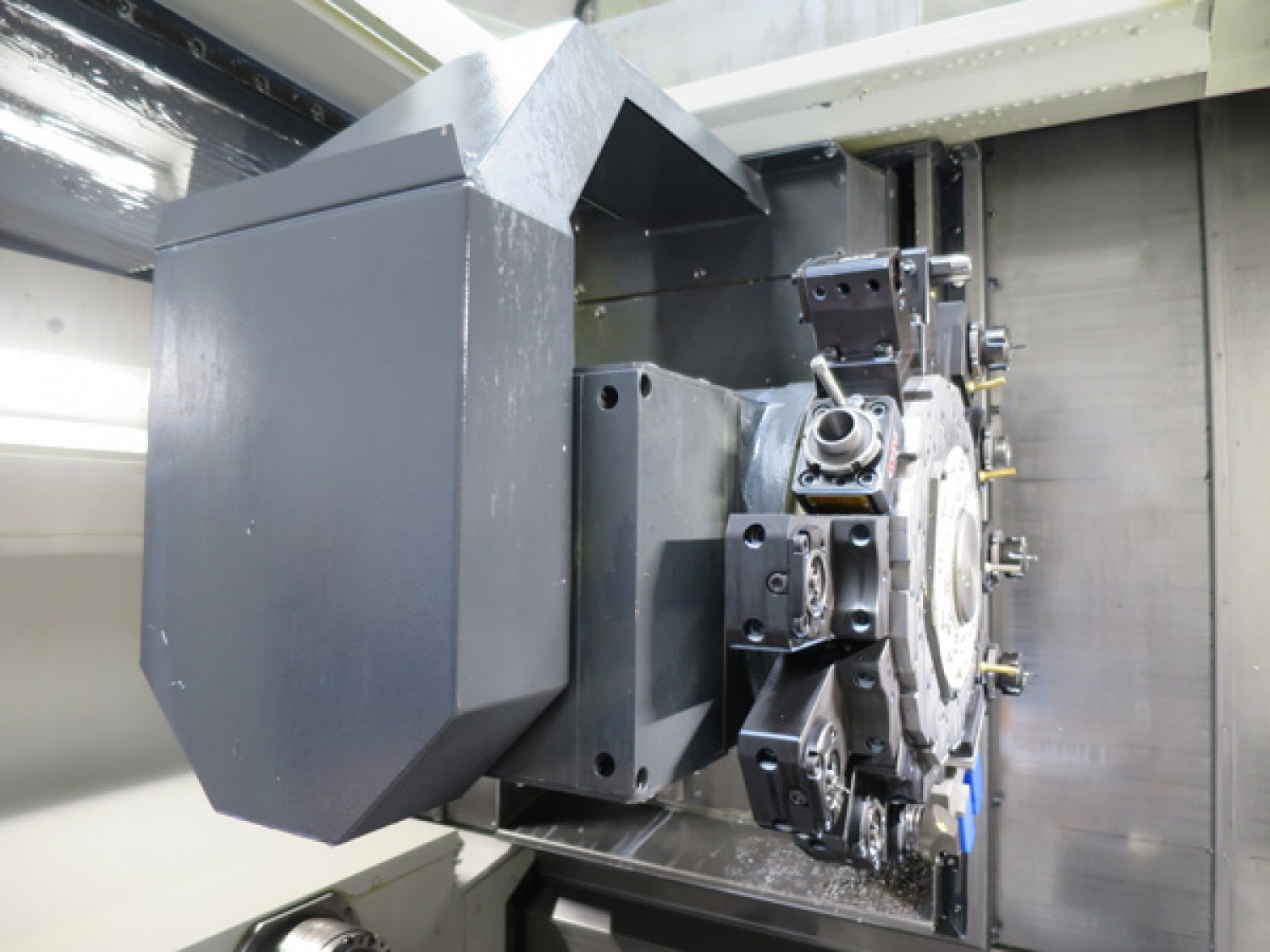 Tour CNC NAKAMURA NTJ-100 / Axe C / Bi broche