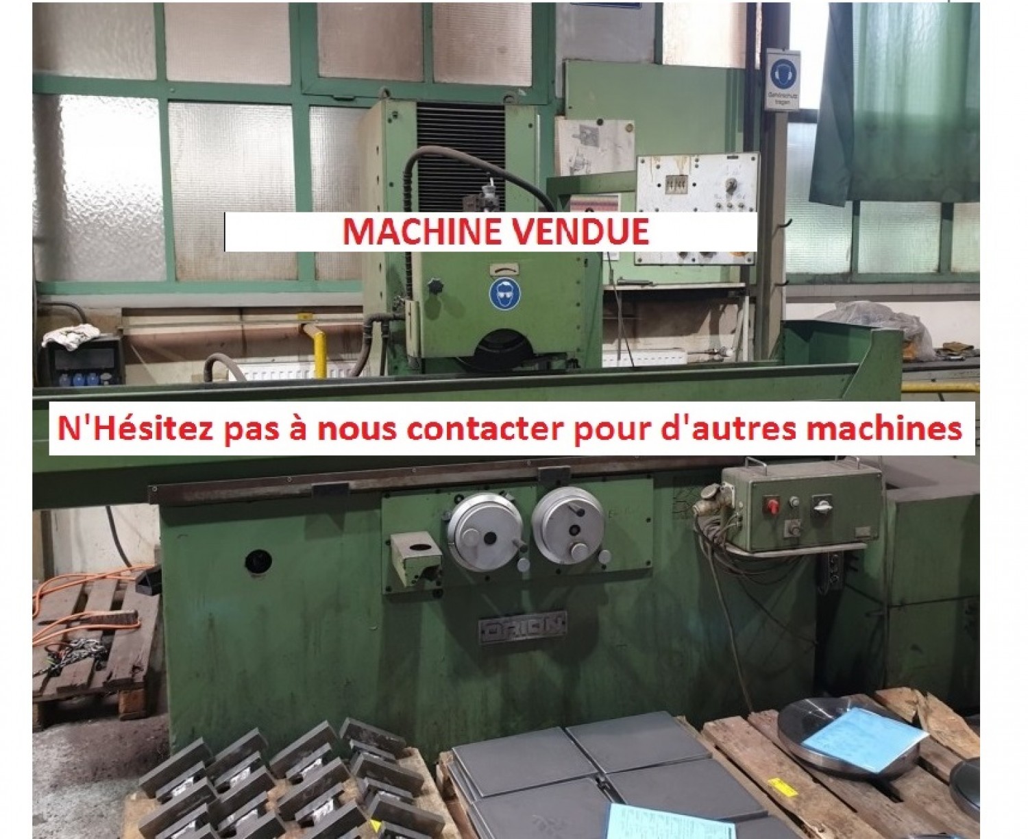 Rectifieuse plane conventionnelle MENGELE ORION 310 - Rectification 1000 x 350