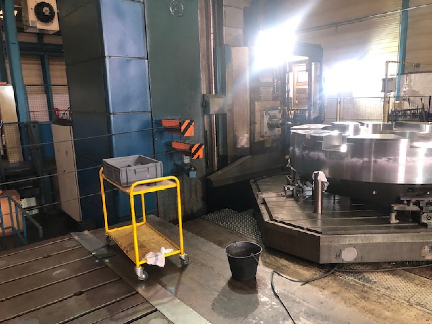 Aléseuse CNC SKODA type W 180 / Têtes manuelles / table tournantes